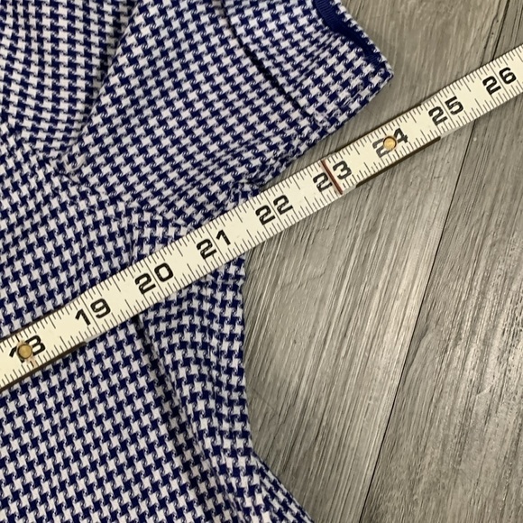 Robert Graham Check Navy Blue & White Short Sleeve Button Down Shirt size L - Picture 11 of 11